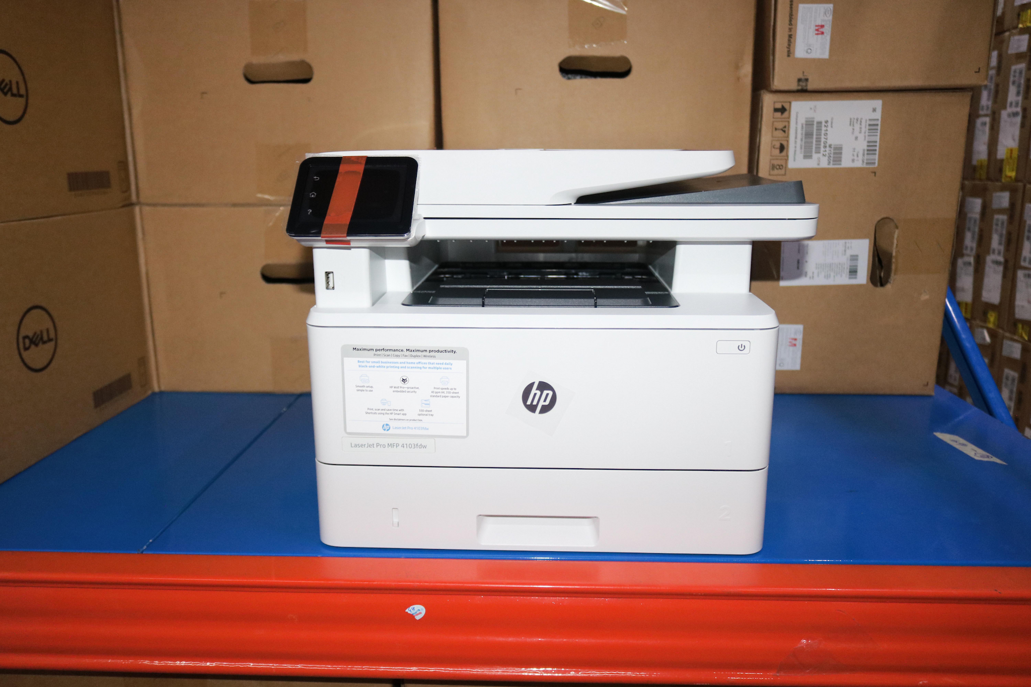 Hình ảnh chi tiết Máy in đa năng HP LaserJet Pro MFP 4103fdn 2Z628A - Ảnh số 2