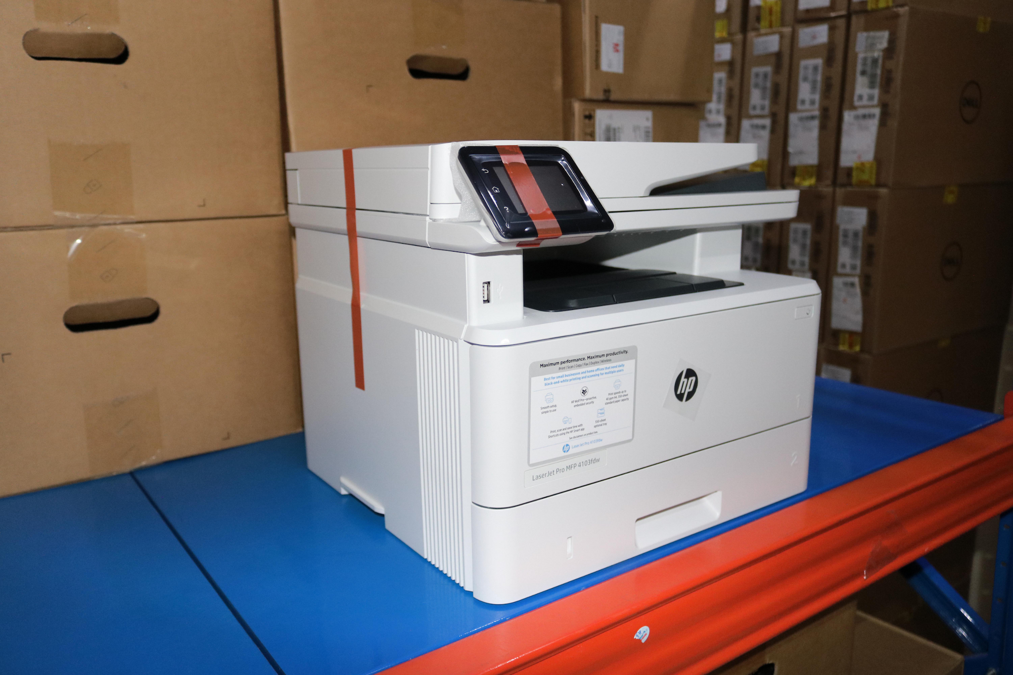 Hình ảnh chi tiết Máy in đa năng HP LaserJet Pro MFP 4103fdn 2Z628A - Ảnh số 4
