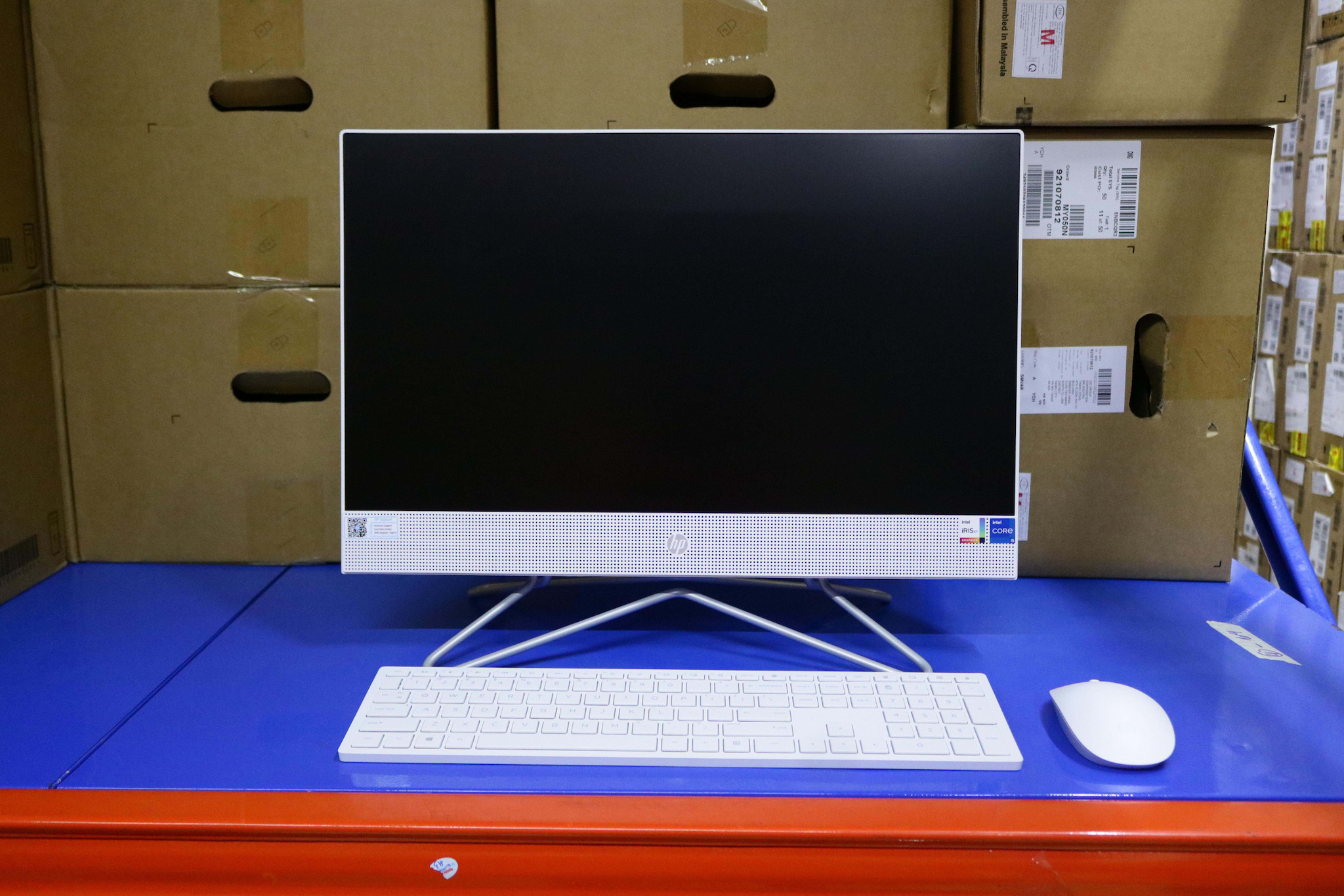 Hình ảnh chi tiết PC HP AIO 22-DF1043D i5-1135G7/ 8Gb/ 256G SSD/ 21.5" FHD/Win11/ Trắng - 601L9PA - Ảnh số 2