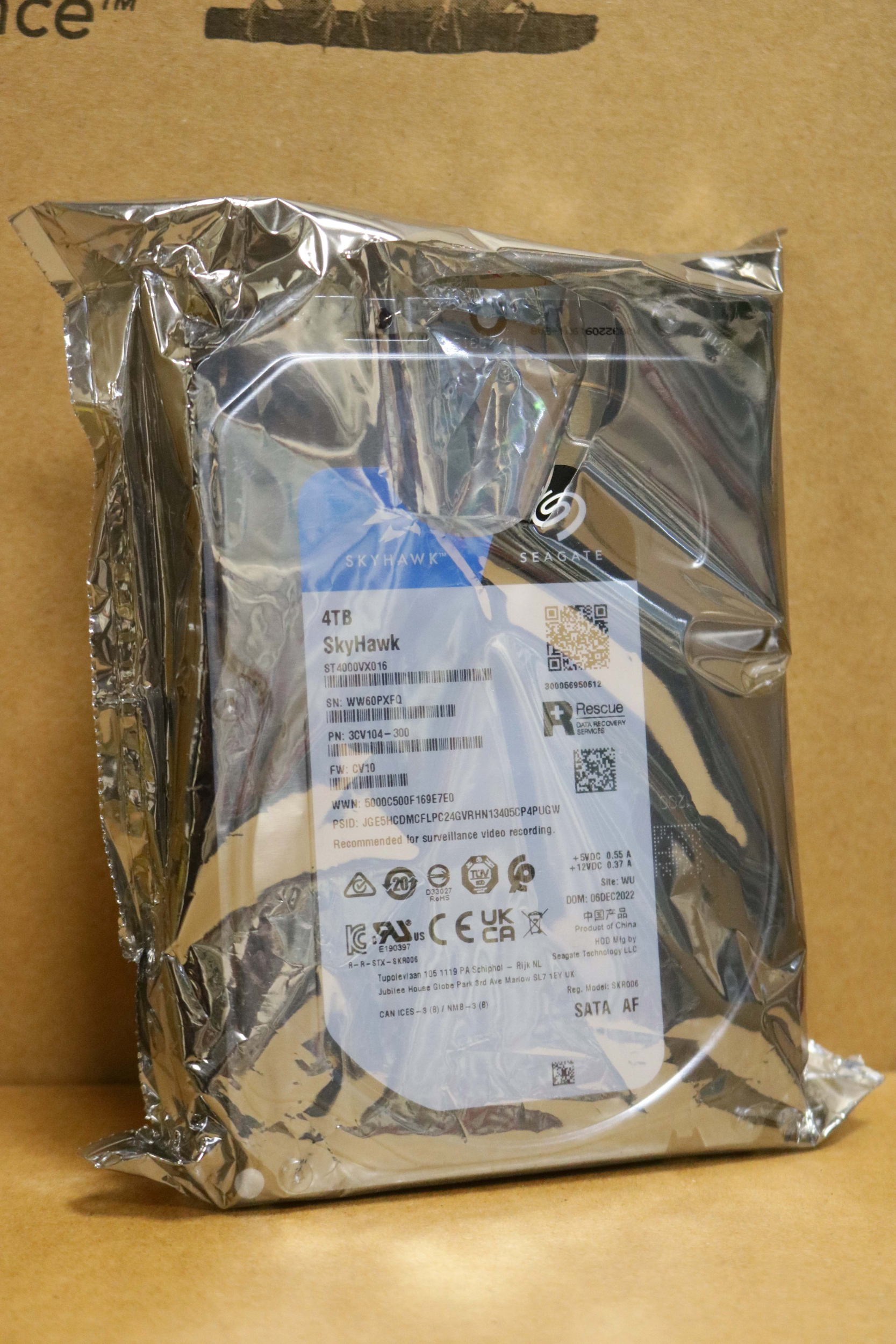 Hình ảnh chi tiết Ổ CỨNG GẮN TRONG SEAGATE SKYHAWK 4TB 5900RPM SATA 3.5 INCH_ST4000VX016 - Ảnh số 2