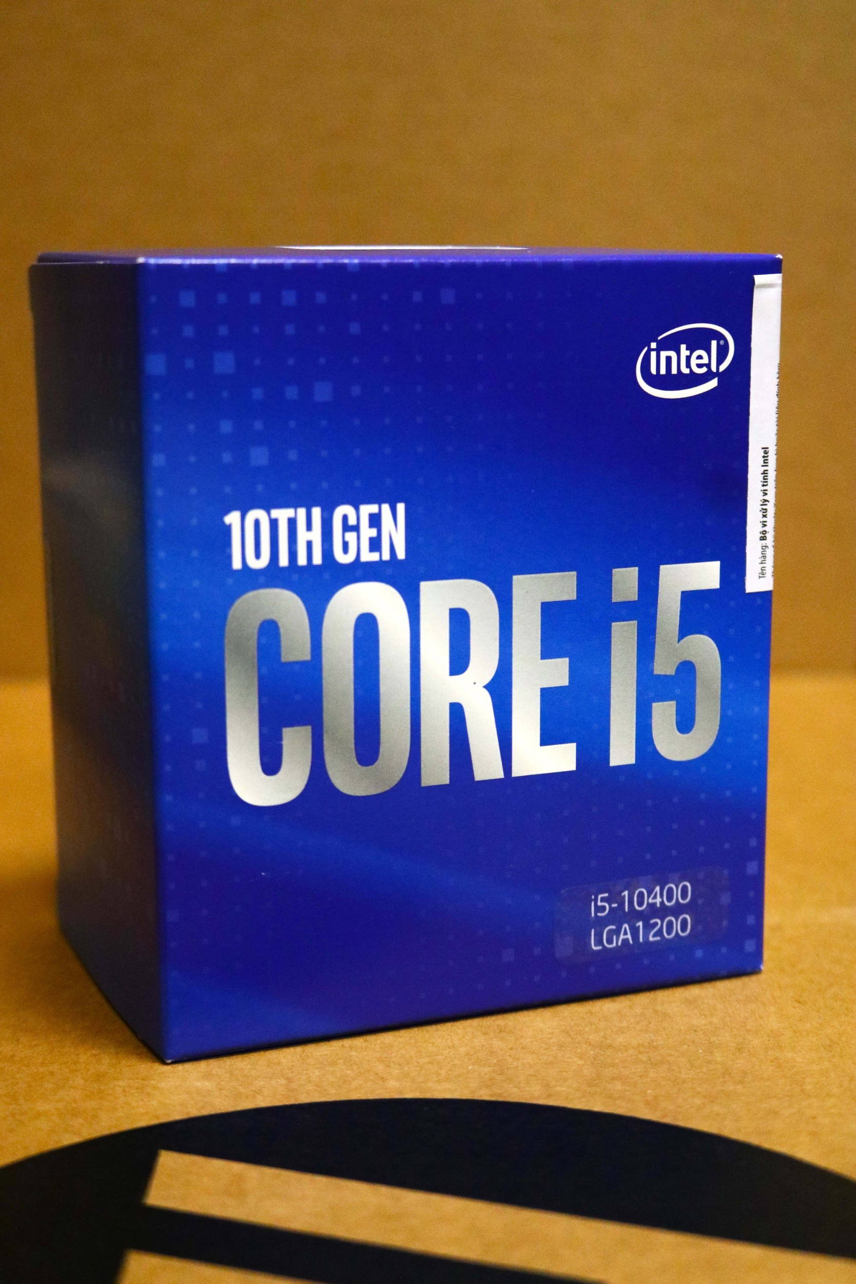 Hình ảnh chi tiết CHÍP VI XỬ LÝ INTEL COMET LAKE CORE I5-10400 2.9GHZ + QUẠT - Ảnh số 2