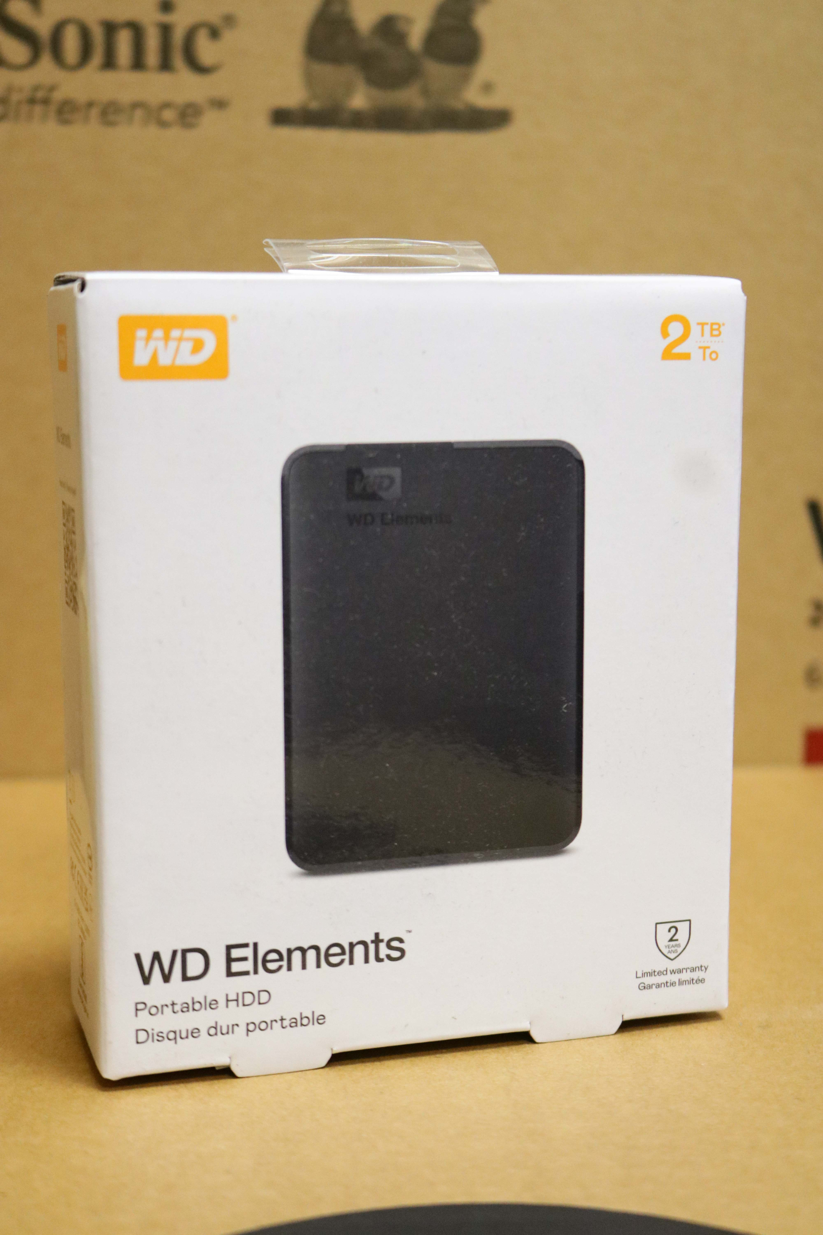 Hình ảnh chi tiết Ổ CỨNG GN WD ELEMENTS 2.5IN 2TB USB 3.0, MODEL: WDBU6Y0020BBK-WESN - Ảnh số 2
