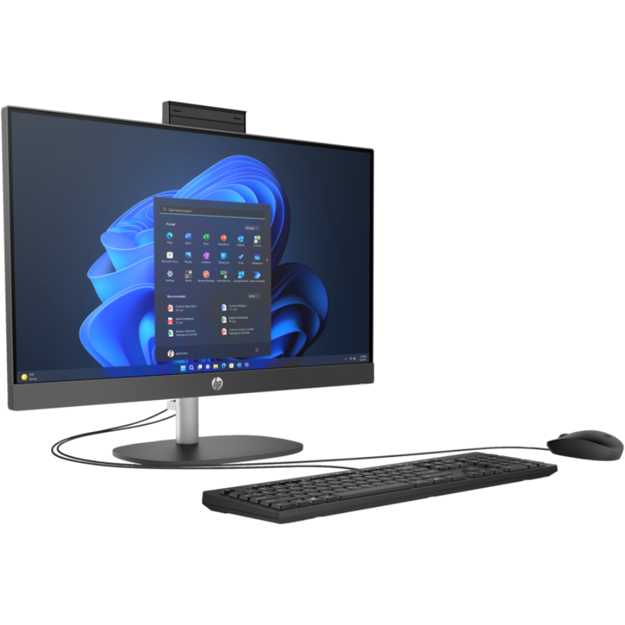 Hình ảnh chi tiết Máy tính để bàn HP ProOne 440 G9 23.8 inch AIO,Core i7-13700,8GB RAM,256GB SSD,Intel Graphics,23.8"FHD,Webcam,Wlan ax+BT,USB Keyboard & Mouse,Win11 Home 64,1Y WTY_904W9AV - Ảnh số 3