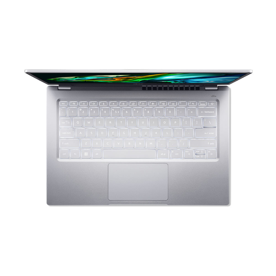Hình ảnh chi tiết [NX.KG3SV.002] MÁY TÍNH XÁCH TAY ACER SWIFT GO 14 SFG14-41-R5JKR5-7530U/ 16GD4/1TG SSD_PCIE/14.0FHD/IPS/FP/BT5/4C/ALU/W11S L/BẠC - Ảnh số 2