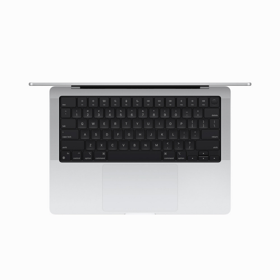 Hình ảnh chi tiết MW2W3SA/A (MBP) APPLE M4 CHIP/ 10C CPU/ 10C GPU/ 16GB/ 512GB SSD/ 14.2IN/ 70W/ BẠC (SILVER) - Ảnh số 4