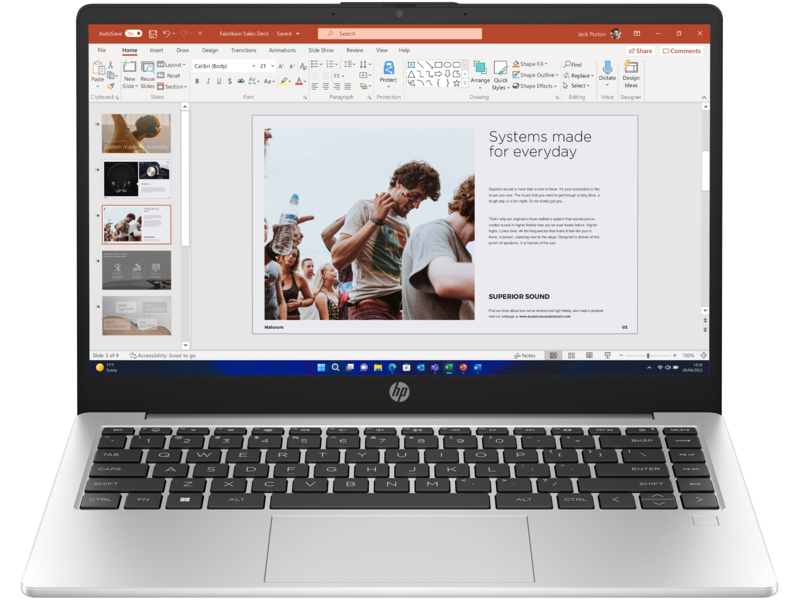 Hình ảnh chi tiết [9H2E5PT]* MÁY TÍNH XÁCH TAY (NB) HP 240 G10 i7-1355U/8G/512GSSD/14.0FHD/WL/BT/3C/W11SL/BẠC - 01Y - Ảnh số 3