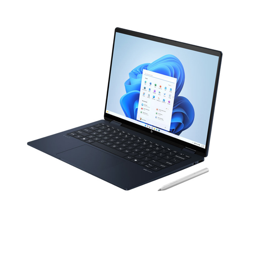 Hình ảnh chi tiết [A19C1PA]* MÁY TÍNH XÁCH TAY (NB) HP Envy X360 14-fc0091TU U5-125U/16G/1TBSSD/14.0T _2.8K/IR/OLED/PEN/WL/BT/3C/ALU/LKB/W11H/XANH - 01Y - Ảnh số 5