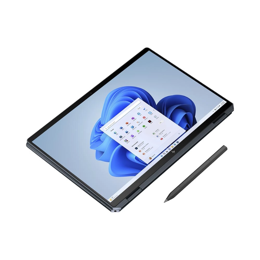 Hình ảnh chi tiết [AY8W3PA]* NB HP ENVY X360 14-FC0155TU/CORE ULTRA 7- 155U/16GB RAM/1TB SSD/INTEL GRAPHICS/14 INCH 2.8K/WEBCAM/3 CELL/WLAN AX+BT/PEN/OFC21HS/WIN11 HOME 64/BLUE - 01Y - Ảnh số 7
