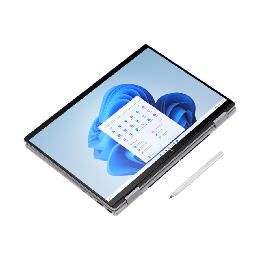 Hình ảnh chi tiết [AY8W6PA]* MÁY TÍNH XÁCH TAY HP ENVY X360 14-FC0158TU/CORE ULTRA 7-155U/16GB RAM/512GB SSD/INTEL GRAPHICS/14 INCH 2.8K/WEBCAM/3 CELL/WLAN AX+BT/PEN/OFC21HS/WIN11 HOME 64/SILVER - 01Y - Ảnh số 4