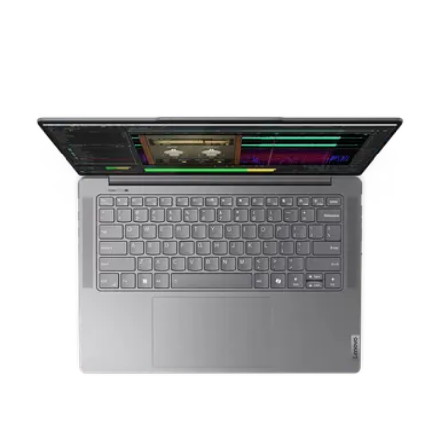 Hình ảnh chi tiết [83E2005DVN] MÁY TÍNH XÁCH TAY LENOVO YOGA PRO 7 14IMH9, ULTRA 7-155H, 32GB, 1TB SSD, RTX4050 6GB, 14.5" 2.8K OLED 400NITS, 4C 73WH, AX+BT, WHPLUS, XANH (TIDAL TEAL), 2Y WTY - Ảnh số 4