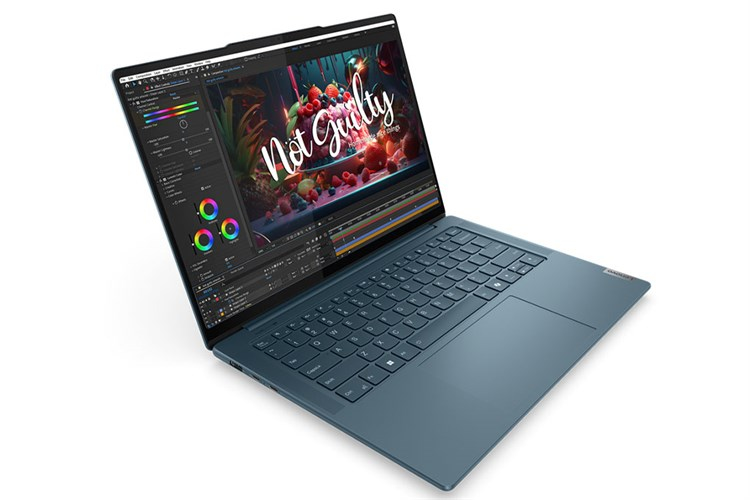 Hình ảnh chi tiết [83E2005DVN] MÁY TÍNH XÁCH TAY LENOVO YOGA PRO 7 14IMH9, ULTRA 7-155H, 32GB, 1TB SSD, RTX4050 6GB, 14.5" 2.8K OLED 400NITS, 4C 73WH, AX+BT, WHPLUS, XANH (TIDAL TEAL), 2Y WTY - Ảnh số 5