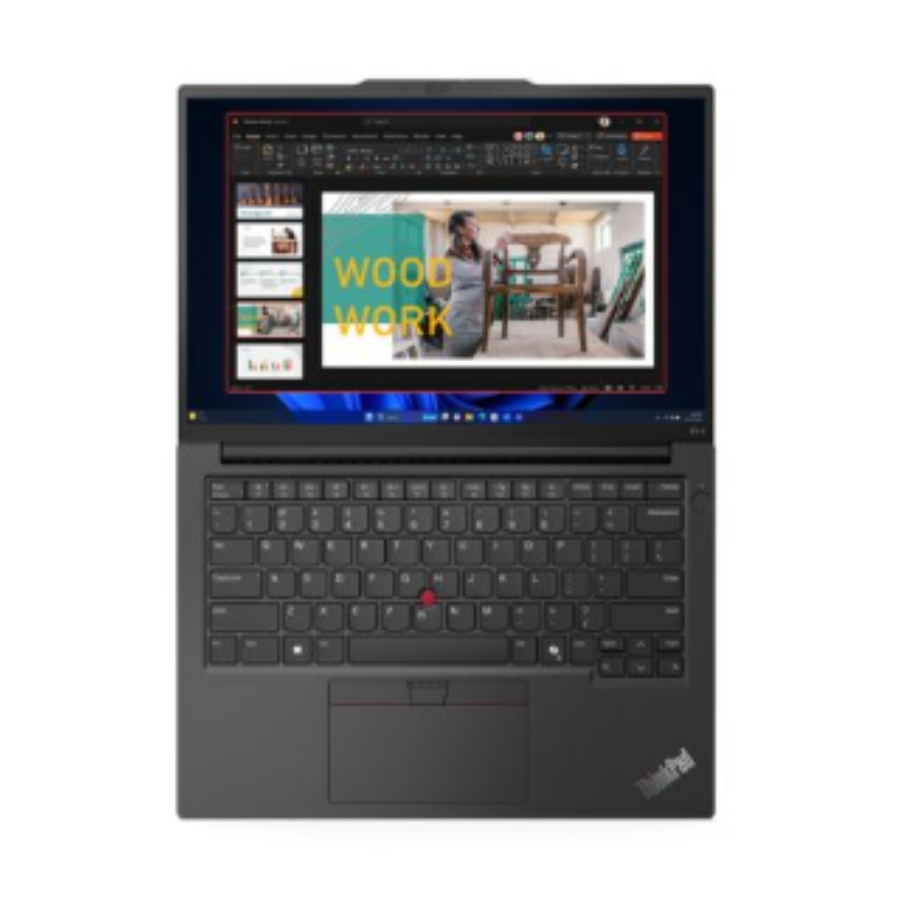 Hình ảnh chi tiết [21M7004XVA]* MÁY TÍNH XÁCH TAY LENOVO THINKPAD E14 GEN 6 U7-155H/16GD5/1TBSSD/14 .0WUXGA/FP/IR/WL/BT/3C47/NOOS/LEDKB/2Y/ĐEN - Ảnh số 4