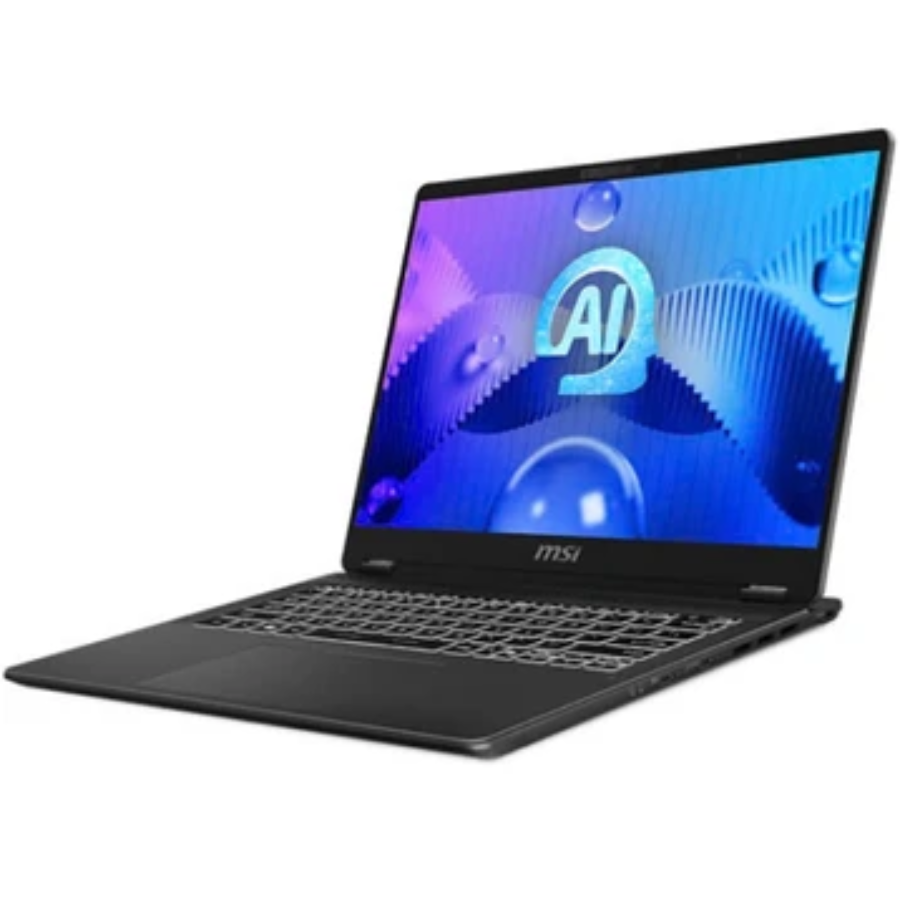 Hình ảnh chi tiết [056VN] MÁY TÍNH XÁCH TAY MSI PRESTIGE 14 AI STUDIO C1VEG CORE U7-155H/ 32G/ 1TBSSD/ 14.0_2.8K/ WL/BT/FP/ 4C/6G_RTX 4050/ALUP/W11SL/LEDKB/XÁM/2Y+TÚI - Ảnh số 2