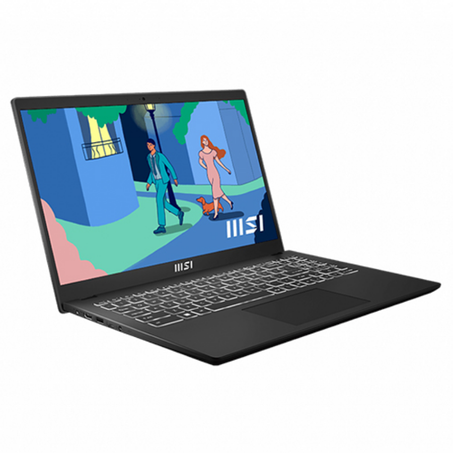 Hình ảnh chi tiết MÁY TÍNH XÁCH TAY MSI MODERN 15 B7M, R7 7730U, 8GB/ 512GB SSD/ AMD RADEON GRAPHICS/ 15.6INCH FHD IPS/ 3C 39.3WH, AX+BT/ W11H/ ĐEN (CLASSIC BLACK)_098VN* - WARRANTY 02 YEAR - Ảnh số 3