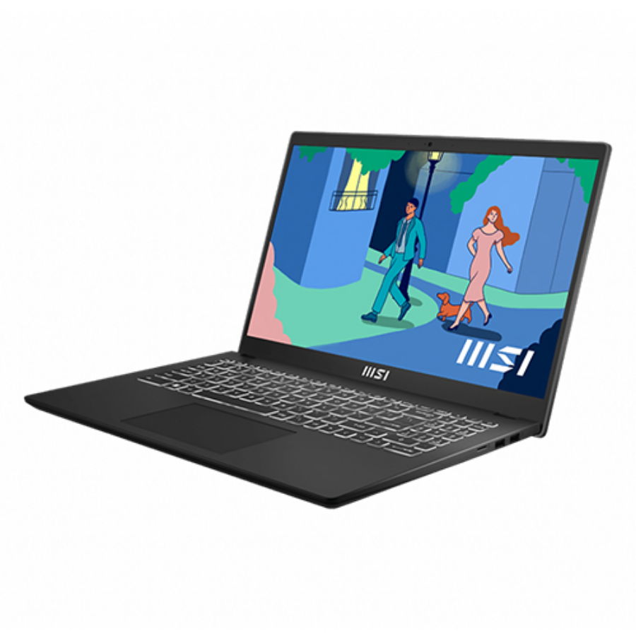 Hình ảnh chi tiết MÁY TÍNH XÁCH TAY MSI MODERN 15 B7M, R7 7730U, 8GB/ 512GB SSD/ AMD RADEON GRAPHICS/ 15.6INCH FHD IPS/ 3C 39.3WH, AX+BT/ W11H/ ĐEN (CLASSIC BLACK)_098VN* - WARRANTY 02 YEAR - Ảnh số 4