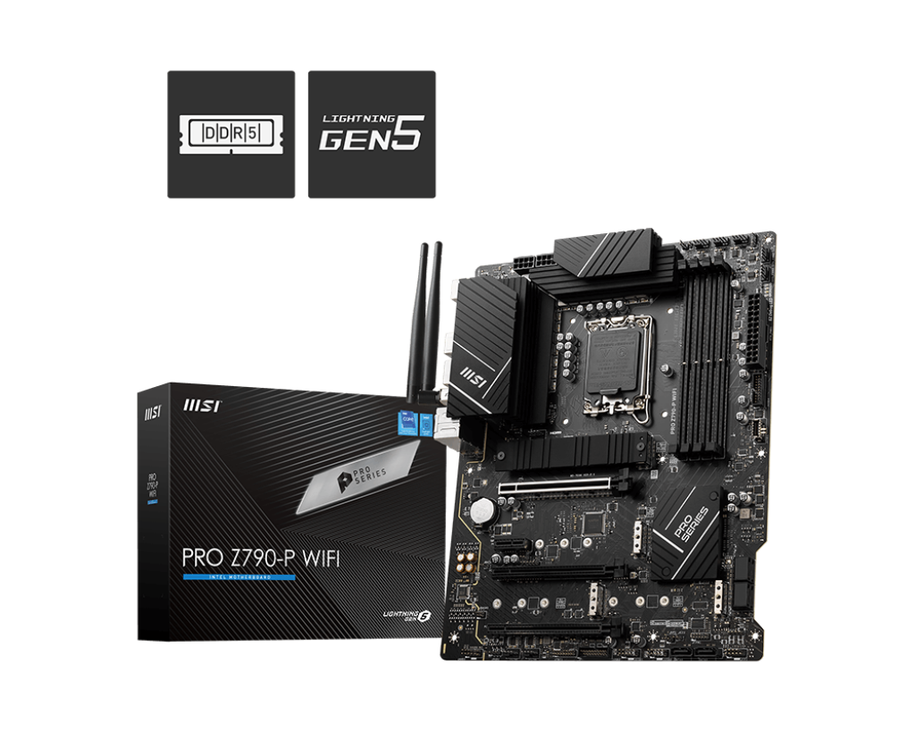Hình ảnh chi tiết Bảng mạch chính MSI PRO Z790 - P WF - Ảnh số 1