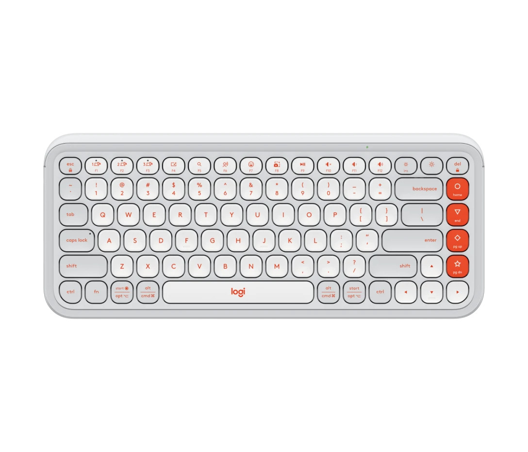 Hình ảnh chi tiết BÀN PHÍM (KEYBOARD) LOGITECH POP ICON KEYS NEW WIRELESS/BLUETOOTH/TRẮNG (OFF-WHITE)(920-013084) - Ảnh số 1