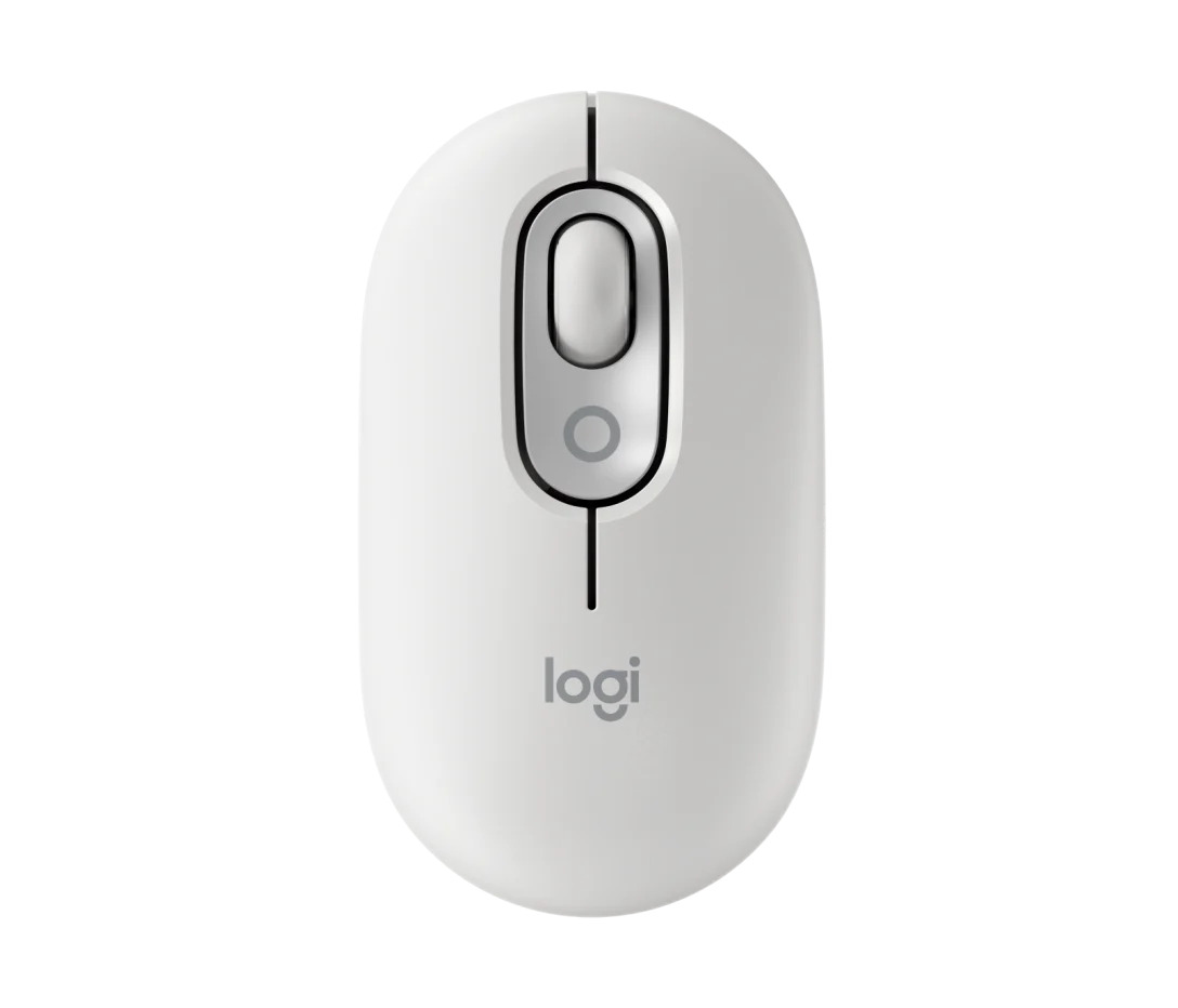 Hình ảnh chi tiết CHUỘT VI TÍNH (MOUSE) LOGITECH POP WITH EMOJI NEW WIRELESS/BLUETOOT/TRẮNG (OFF-WHITE)(910-007400) - Ảnh số 1