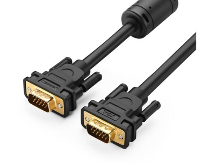 Hình ảnh chi tiết CÁP DỮ LIỆU VIDEO VGA TRUYỀN HÌNH ẢNH DÀI 10M MÀU ĐEN UGREEN (11633) - Ảnh số 1