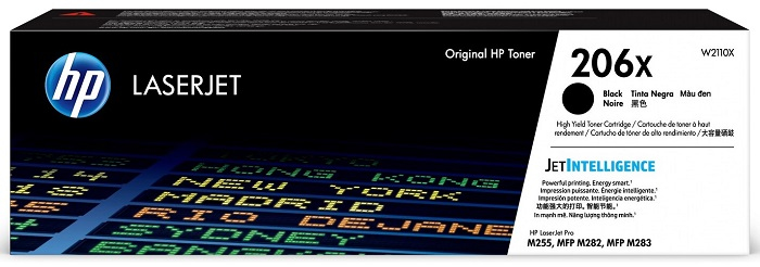 Hình ảnh chi tiết HỘP MỰC IN ĐÃ CÓ MỰC IN HP 206X HIGH YIELD BLACK ORIGINAL LASERJET TONER CARTRIDGE_W2110X - Ảnh số 1