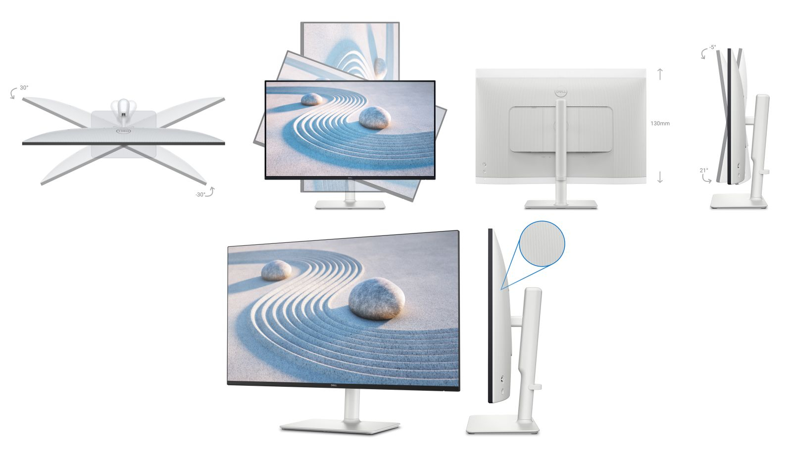 Hình ảnh chi tiết LCD DELL S2725DS MONITOR/ 27 INCH 2K/ POWER CORD - WARRANTY 03 YEAR - Ảnh số 2