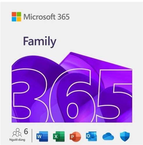 Hình ảnh chi tiết [EP2-36890] PHẦN MỀM M365 FAMILY SUBSCR PK LIC 1YR ONLINE APAC EM ESD - Ảnh số 1