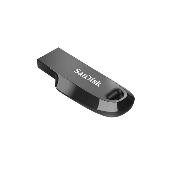 Hình ảnh chi tiết Thanh nhớ ngoài SanDisk Ultra Curve USB 3.2 Gen 1 Flash Drive, CZ550 256GB, USB3.0, Black, compact design, 5Y_SDCZ550-256G-G46 - Ảnh số 3