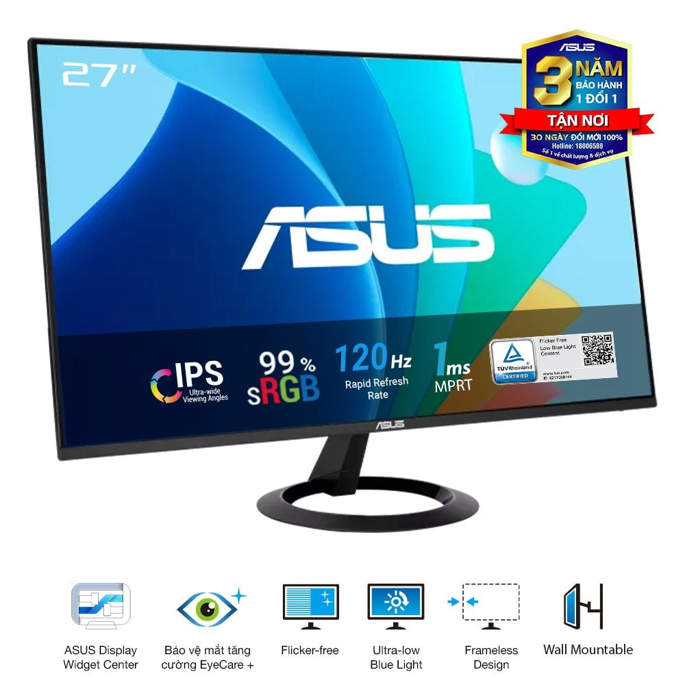 Hình ảnh chi tiết MÀN HÌNH MÁY TÍNH ASUS VZ279HG - Ảnh số 5