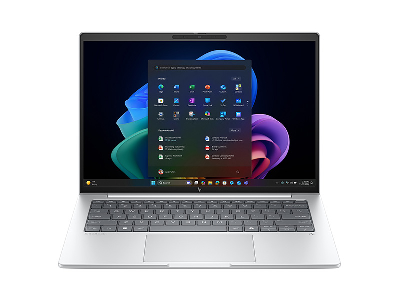 Hình ảnh chi tiết [C1CR0PT]* NB HP ELITEBOOK 8 G1I/CORE ULTRA 7-255U/32GB RAM/512GB SSD/INTEL GRAPHICS/14"WUXGA TOUCH/WEBCAM/3 CELL/WLAN AX+BT/FINGERPRINT/SMCARD/WIN11 PRO 64/1Y WTY/3Y OFS(9T766AV) - Ảnh số 1