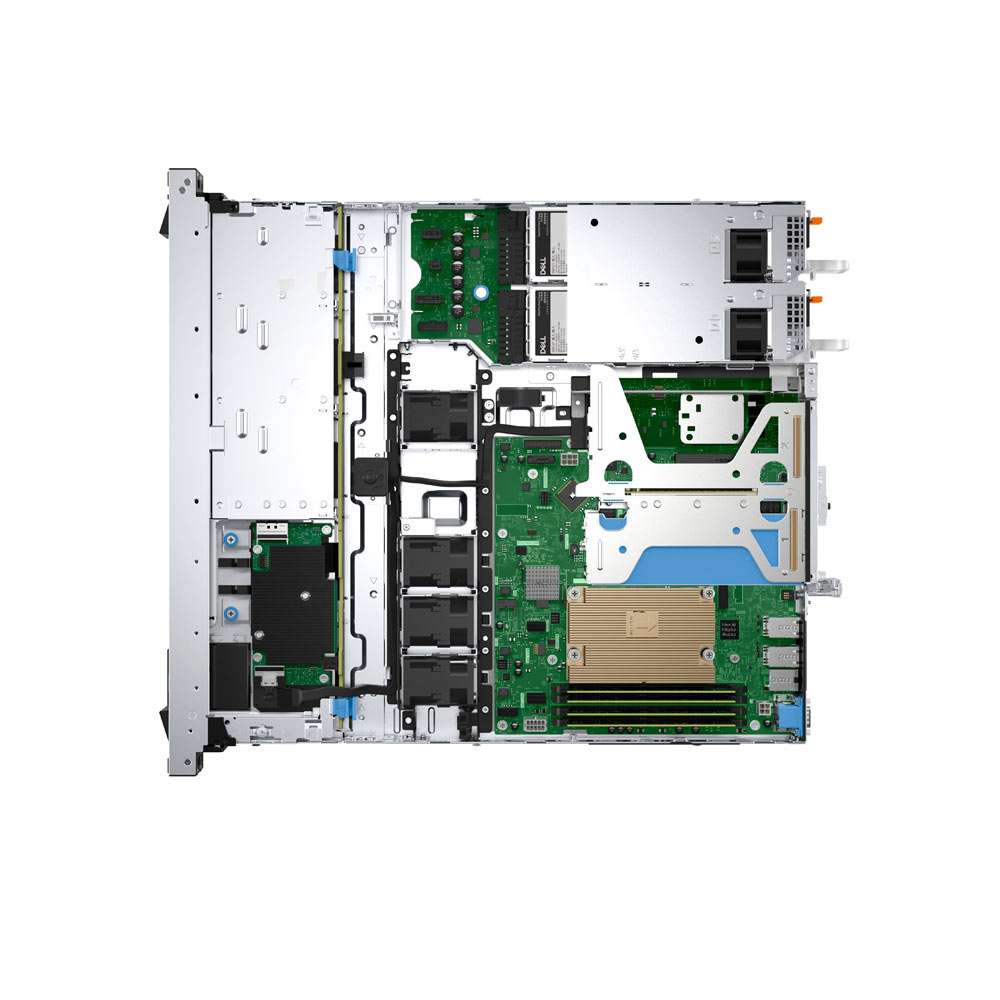 Hình ảnh chi tiết MÁY TÍNH CHỦ DELL POWEREDGE R360 8x2.5IN/ INTEL XEON E-2434/ 16GB/ 1.2TB HDD SAS/ PERC H355/ iDRAC9 EXP/ DP 1Gb LOM/ DVD-ROM/ 600W/ 4Yr PS - Ảnh số 4