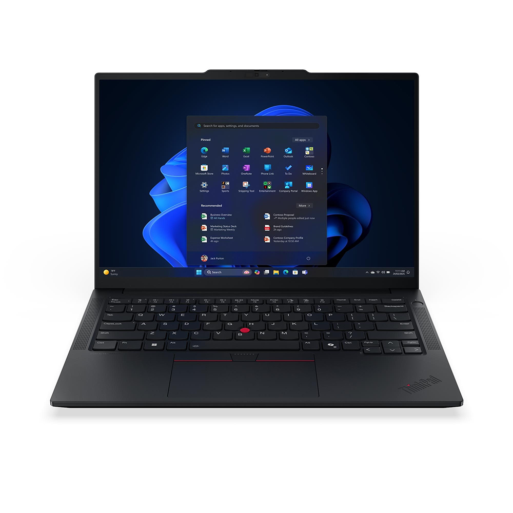 Hình ảnh chi tiết [21T90021VA] MÁY TÍNH XÁCH TAY LENOVO THINKPAD E14 GEN 7 CORE 7-240H/16GD5/512GSS D/14.0WUXGA/FP/IR/WL/BT/3C48/NOOS/LEDKB/2Y/ĐEN - Ảnh số 1