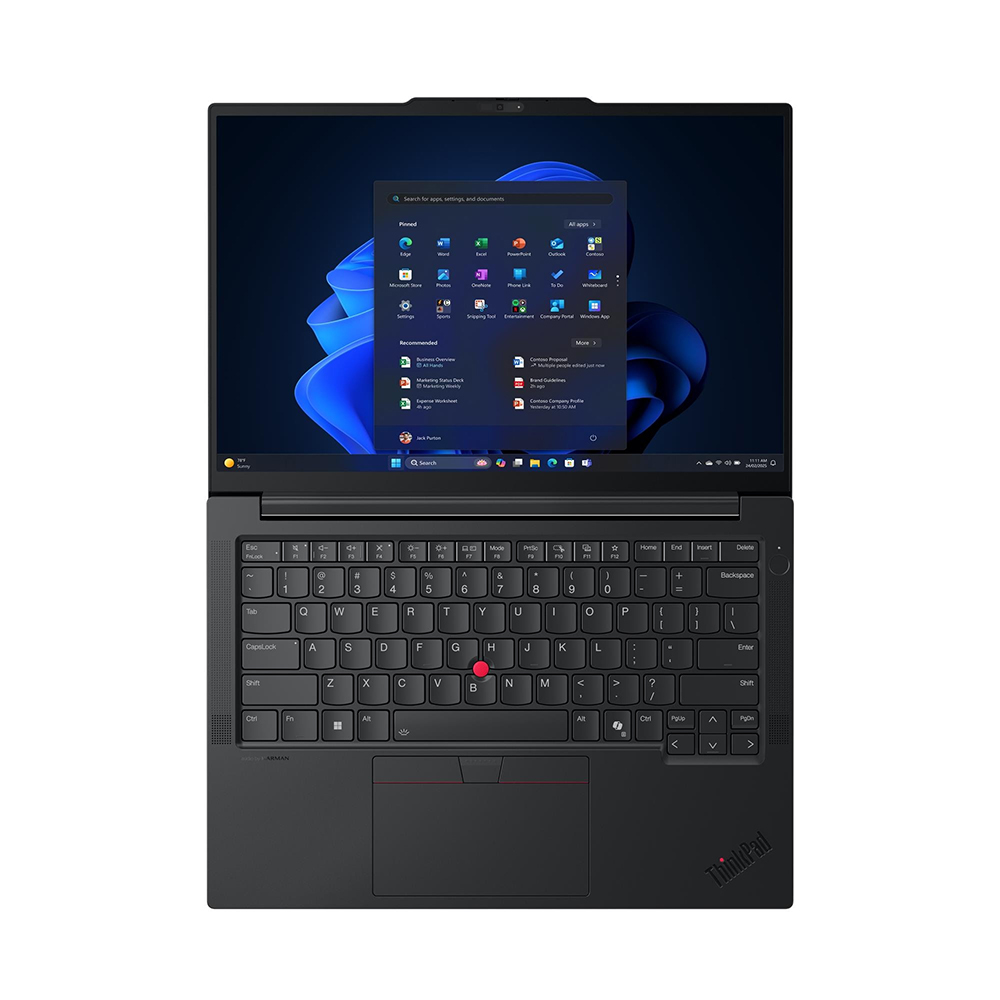 Hình ảnh chi tiết [21T90021VA] MÁY TÍNH XÁCH TAY LENOVO THINKPAD E14 GEN 7 CORE 7-240H/16GD5/512GSS D/14.0WUXGA/FP/IR/WL/BT/3C48/NOOS/LEDKB/2Y/ĐEN - Ảnh số 3