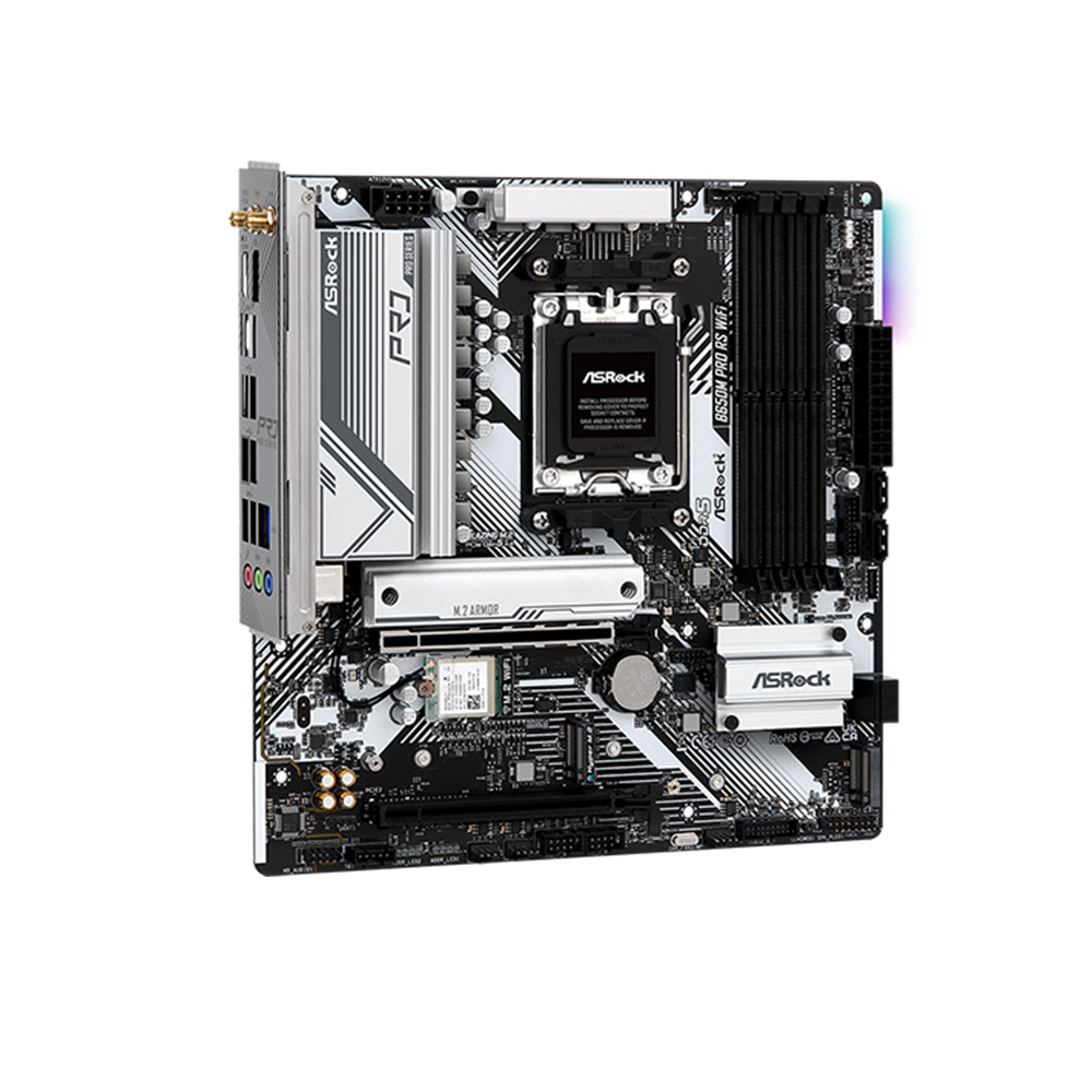 Hình ảnh chi tiết Bảng mạch chính của máy vi tính hiệu ASROCK B650 STEEL LEGEND WIFI - Ảnh số 3