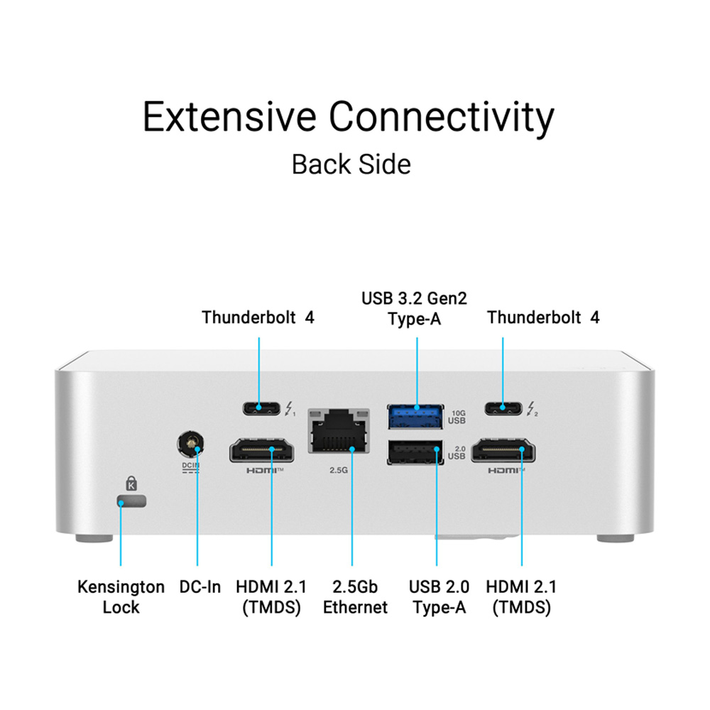 Hình ảnh chi tiết BAREBONE NUC KIT ASUS NUC15CRS (RNUC15CRSU500000I) - Ảnh số 3