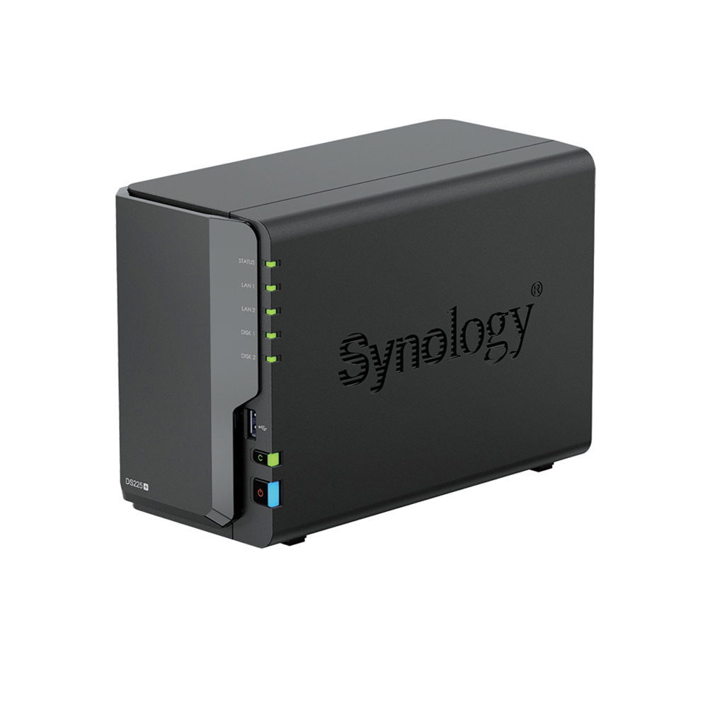 Hình ảnh chi tiết Thiết bị lưu trữ Synology - Hộp ổ cứng gắn ngoài kết nối LAN/USB3.2 Gen 1, model: DS225+ - Ảnh số 2