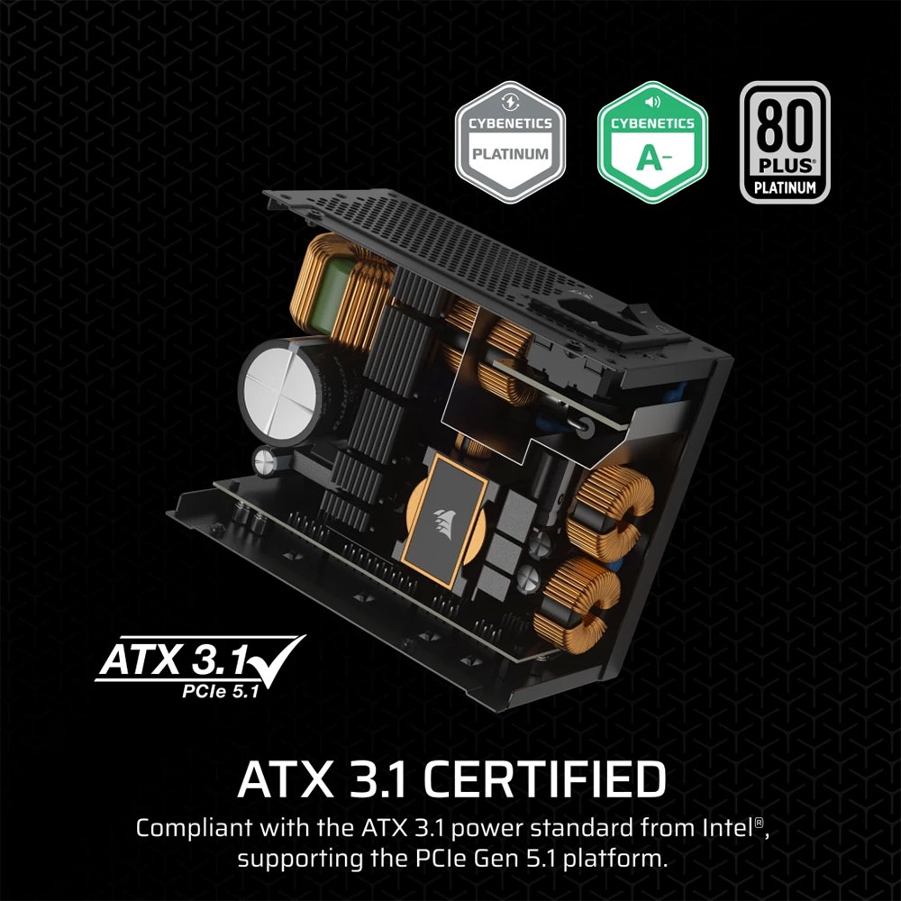 Hình ảnh chi tiết Nguồn Corsair SF850L 850W 80+ Gold (SFX-L, ATX 3.0) - Ảnh số 5