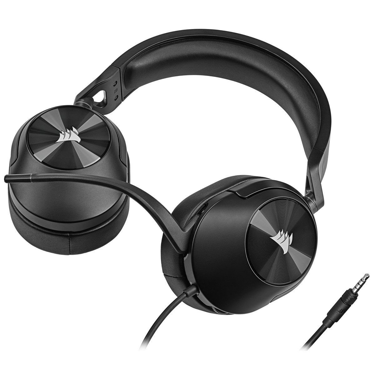 Hình ảnh chi tiết TAI NGHE CORSAIR HS55 SURROUND V2, CARBON/CA-9011386-AP - Ảnh số 3