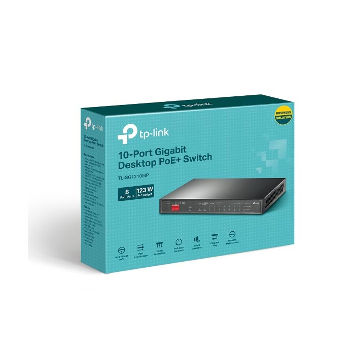 Hình ảnh chi tiết THIẾT BỊ CHUYỂN MẠCH TP- LINK, TL-SG1210MP - Ảnh số 3