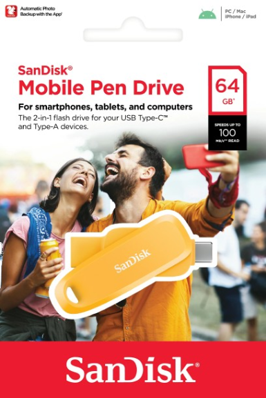 Hình ảnh chi tiết Bộ nhớ ngoài SanDisk 64G,SDDDC6-064G-G46YD - Ảnh số 4