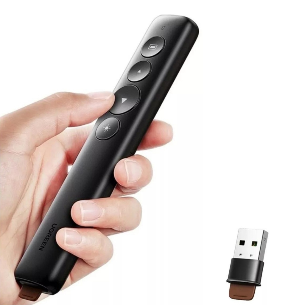 Hình ảnh chi tiết Bút trình chiếu không dây 2.4Ghz màu đen Ugreen (50654) - Ảnh số 6