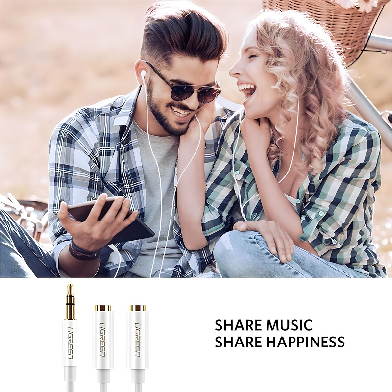 Hình ảnh chi tiết Cáp dữ liệu AV 3.5mm sang 2 đầu 3.5mm - Ảnh số 2