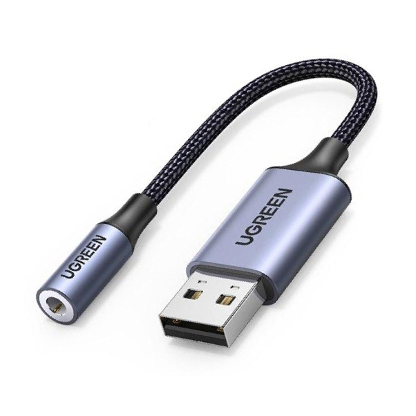 Hình ảnh chi tiết Cáp dữ liệu Usb 2.0 sang AV 3.5mm dài 25cm Ugreen (30757) - Ảnh số 1