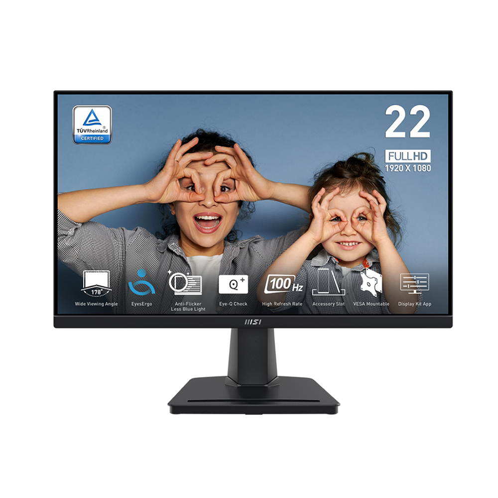 Hình ảnh chi tiết Màn hình MSI PRO MP225V (Model: 3PE0) 21.45 inch - Ảnh số 1