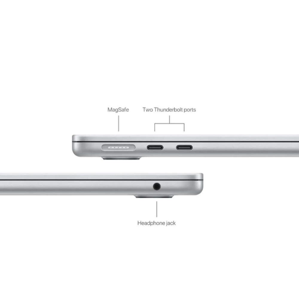 Hình ảnh chi tiết MÁY TÍNH XÁCH TAY (MBA) APPLE M3 CHIP/ 8CCPU/ 10CGPU/ 24GB/ 512GB SSD/13.6"/35W/BẠC(SILVER) (MC8N4SA/A) - Ảnh số 2