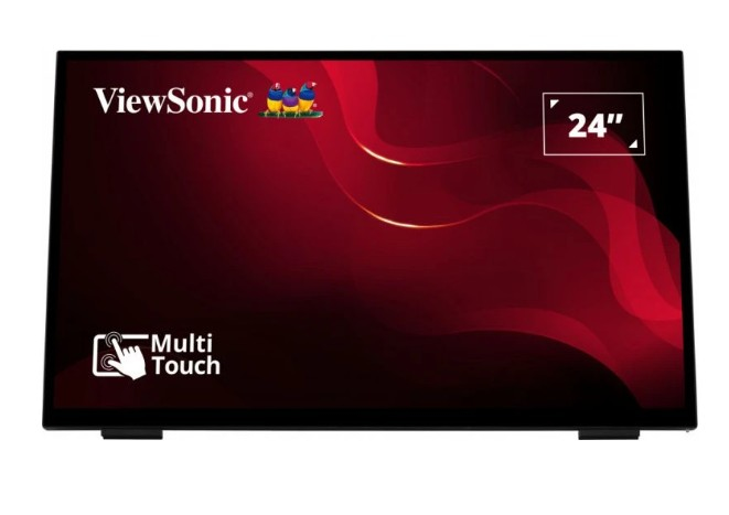 Hình ảnh chi tiết Màn hình cảm ứng ViewSonic TD2465 10 điểm PCAP, 24 inch, không viền - Ảnh số 1