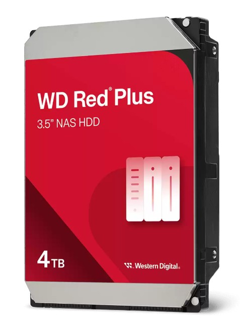 Hình ảnh chi tiết Ổ cứng máy vi tính hiệu WESTERN DIGITAL loại WD40EFZZ, 4TB RED PLUS - Ảnh số 1