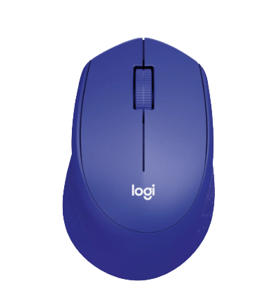 Hình ảnh chi tiết Chuột không dây Logitech M331 Silent Plus - Xanh (910-004915) - Ảnh số 1