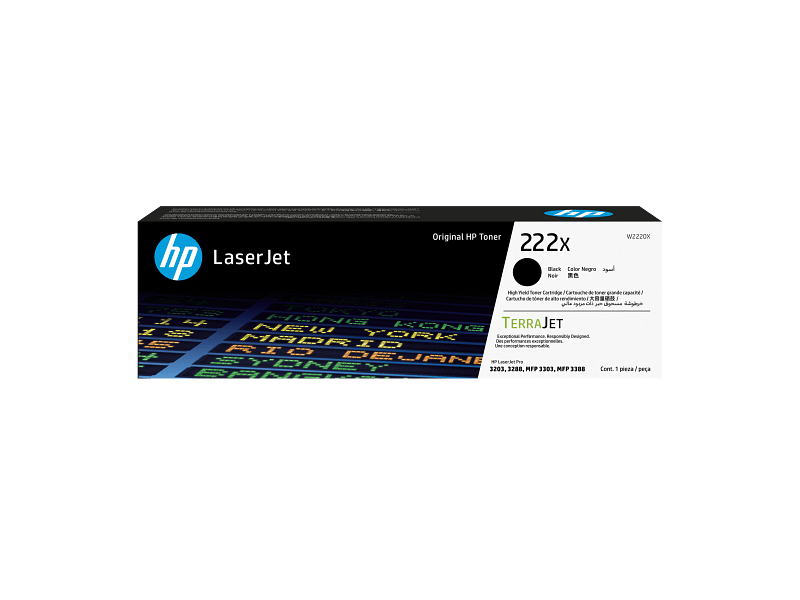 Hình ảnh chi tiết HỘP MỰC IN ĐÃ CÓ MỰC IN HP 222X BLACK LASERJET TONER CARTRIDGE_W2220X - Ảnh số 1
