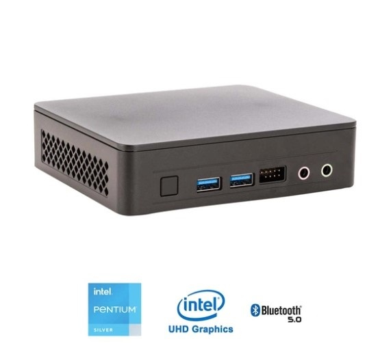 Hình ảnh chi tiết BAREBONE(KHUNG MÁY VI TÍNH CÁ NHÂN ĐÊ BÀN-PC MINI HIỆU ASUS CÓ BẢNG MẠCH CHÍNH BNUC11ATKPE0001, CHÍP ONBOARD INTEL PENTIUM SILVER ,CÓ ADAPTER,KHÔNG BỘ NHỚ,Ô CỨNG,OS - Ảnh số 1