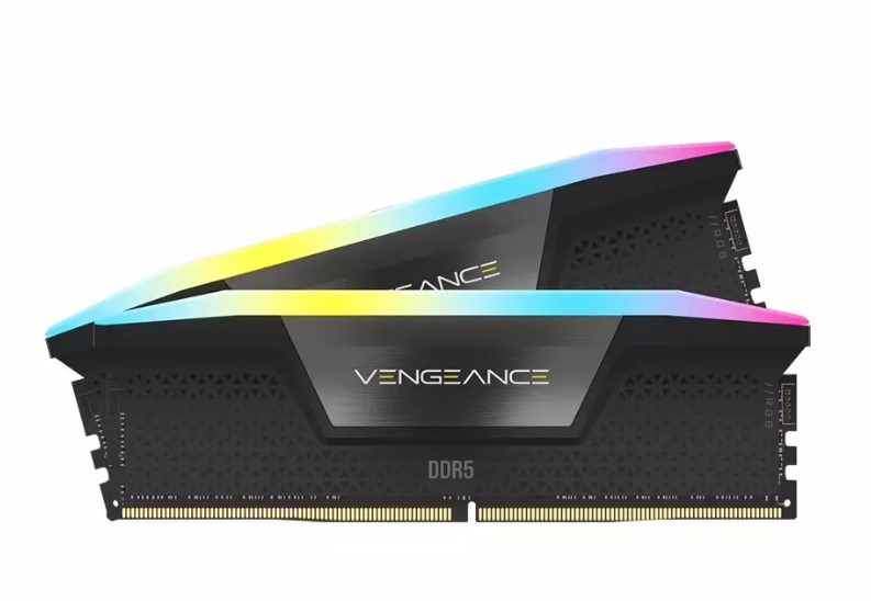 Hình ảnh chi tiết [CMH32GX5M2E6000C36] BỘ NHỚ TRONG CORSAIR DDR5, 6000MHZ 32GB (2X16GB) DIMM,VENGEANCE RGB BLACK HEATSPREADER,RGB LED,1.25V - Ảnh số 1